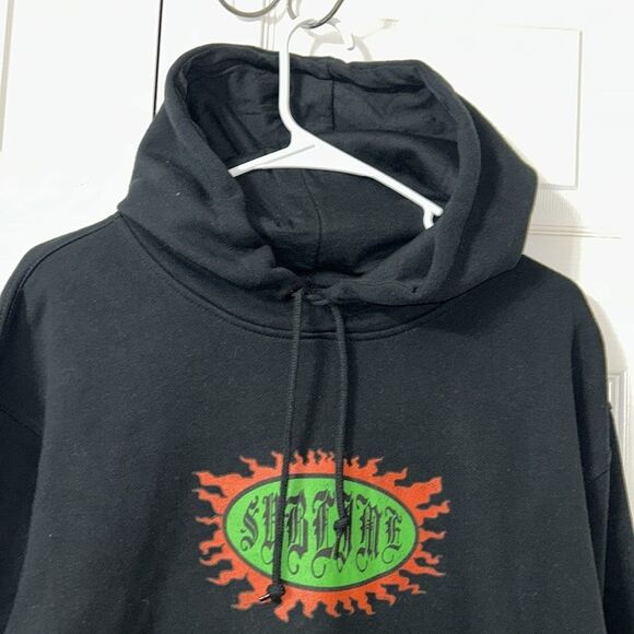 Sublime Cotton Blend Black Hoodie(Size Medium) - Picture 8 of 8
